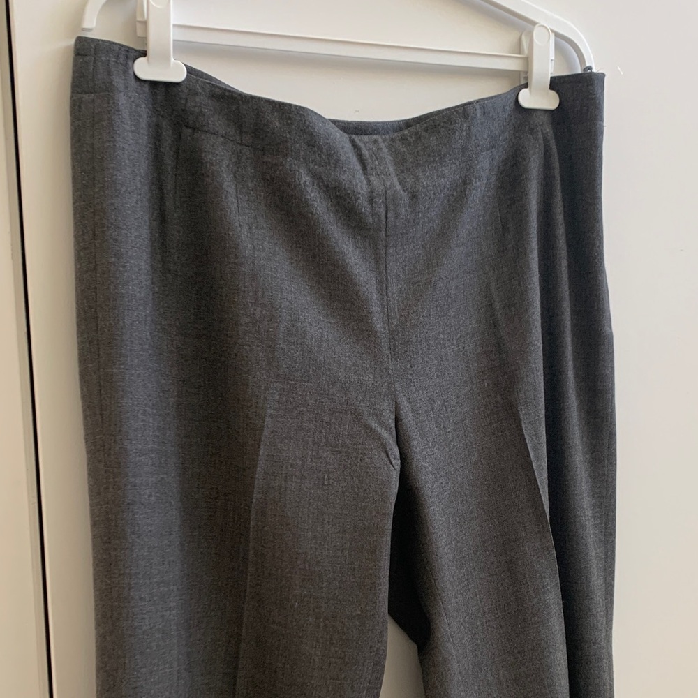 Talbots Gray Lined Slacks